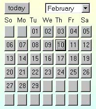 Michael Peters, MY2K Project, Calendar