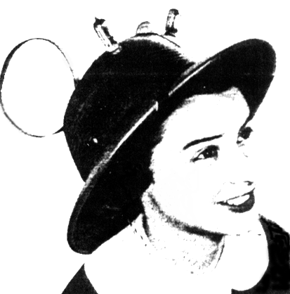 Radio hat by American Merri-Lei Corporation of Brooklyn, NY, 1949