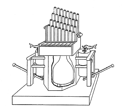Vitruvius, Water Organ